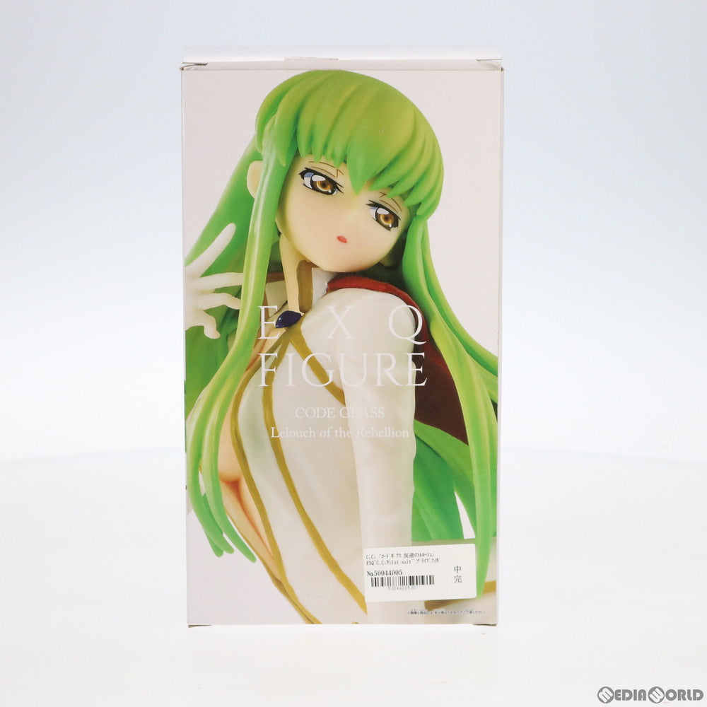 【中古即納】[FIG] C.C.(シーツー) コードギアス 反逆のルルーシュ EXQフィギュア～C.C. Pilot suit～ プライズ(38405) バンプレスト(20180619)