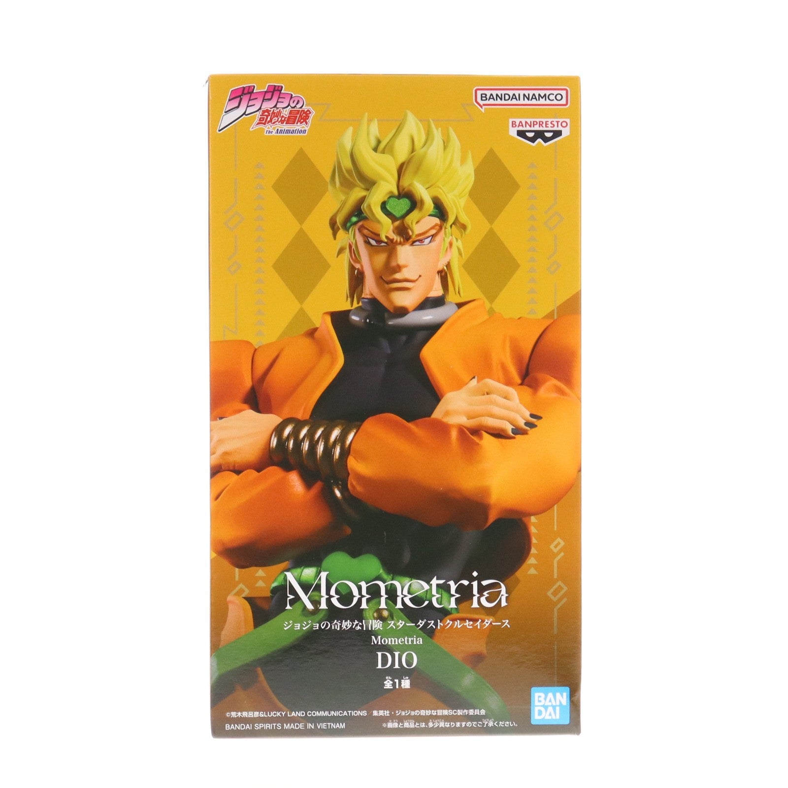 【中古即納】[FIG] DIO(ディオ) ジョジョの奇妙な冒険 第三部 スターダストクルセイダース Mometria DIO フィギュア プライズ(2778340) バンプレスト(20251028)