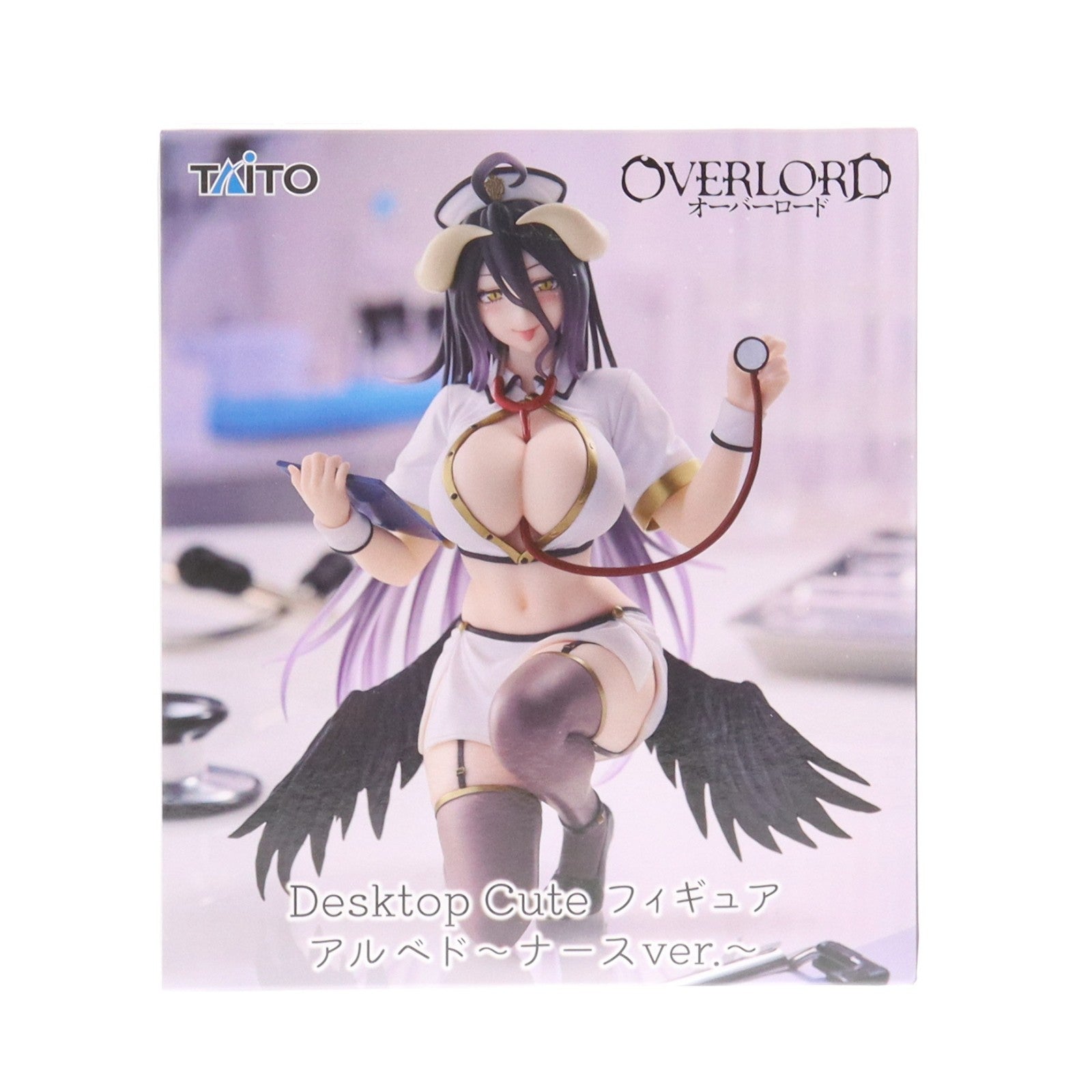 【中古即納】[FIG] アルベド オーバーロード Desktop Cute フィギュア アルベド～ナースver.～ プライズ(451971600) タイトー(20251231)