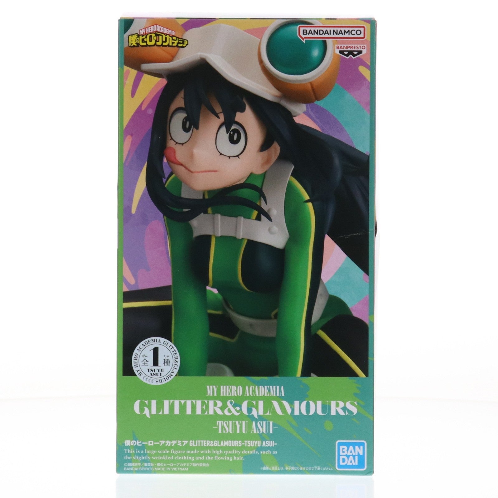 【中古即納】[FIG] 蛙吹梅雨(あすいつゆ) 僕のヒーローアカデミア GLITTER&GLAMOURS-TSUYU ASUI- フィギュア プライズ(2785110) バンプレスト(20251023)