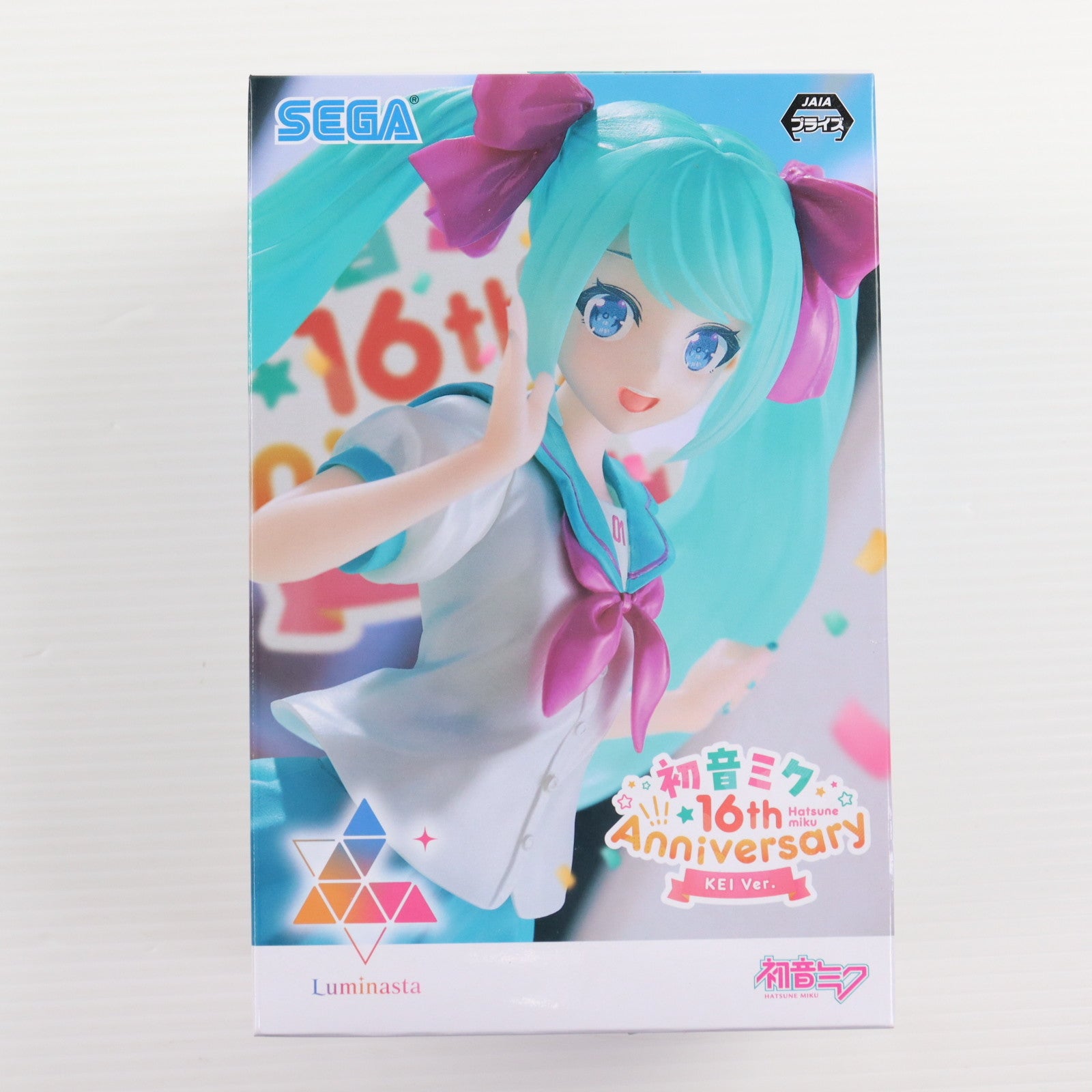 【中古即納】[FIG] 初音ミク 16th Anniversary KEI Ver. 初音ミクシリーズ Luminasta フィギュア プライズ(1103252) セガ(20230831)