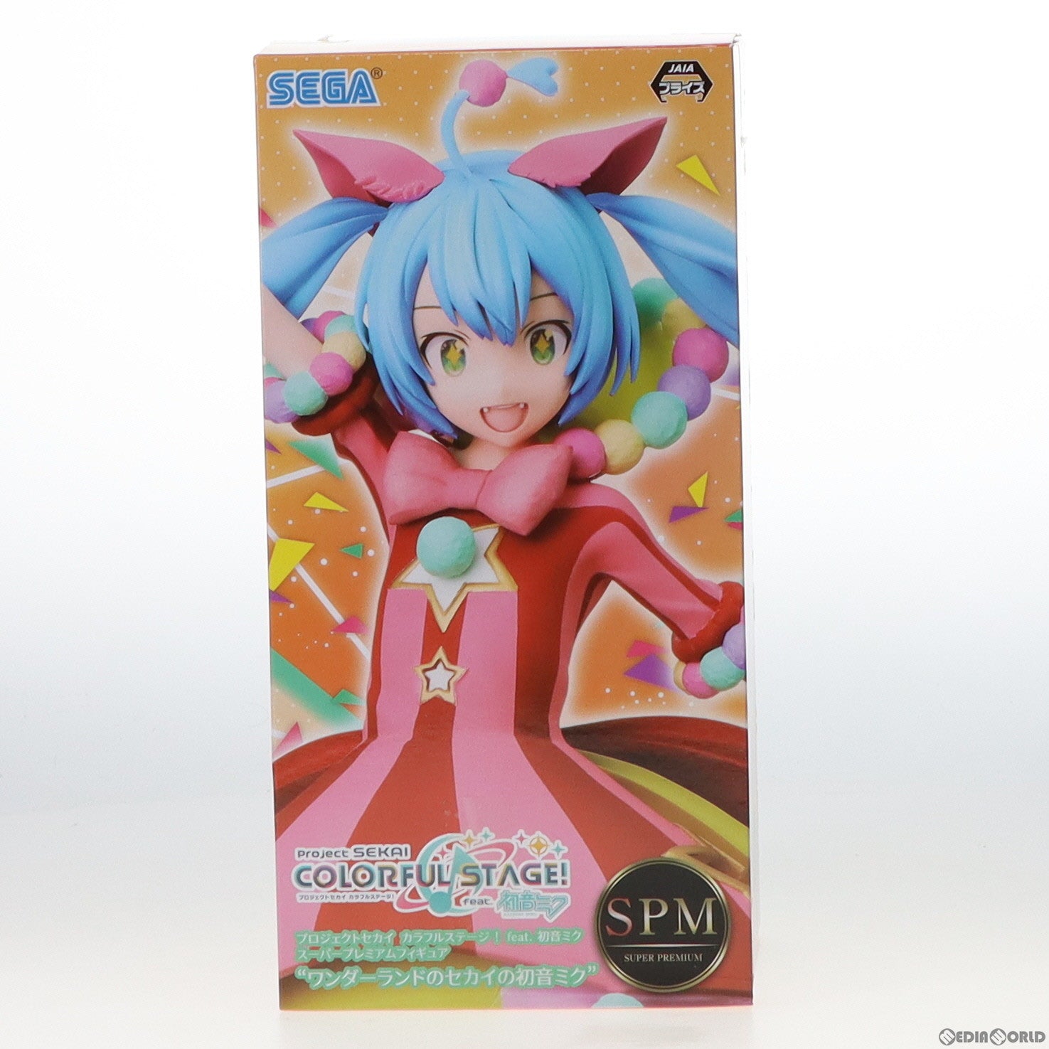 【中古即納】[FIG] ワンダーランドのセカイの初音ミク プロジェクトセカイ カラフルステージ! feat.初音ミク スーパープレミアムフィギュア プライズ(1057328) セガ(20220430)