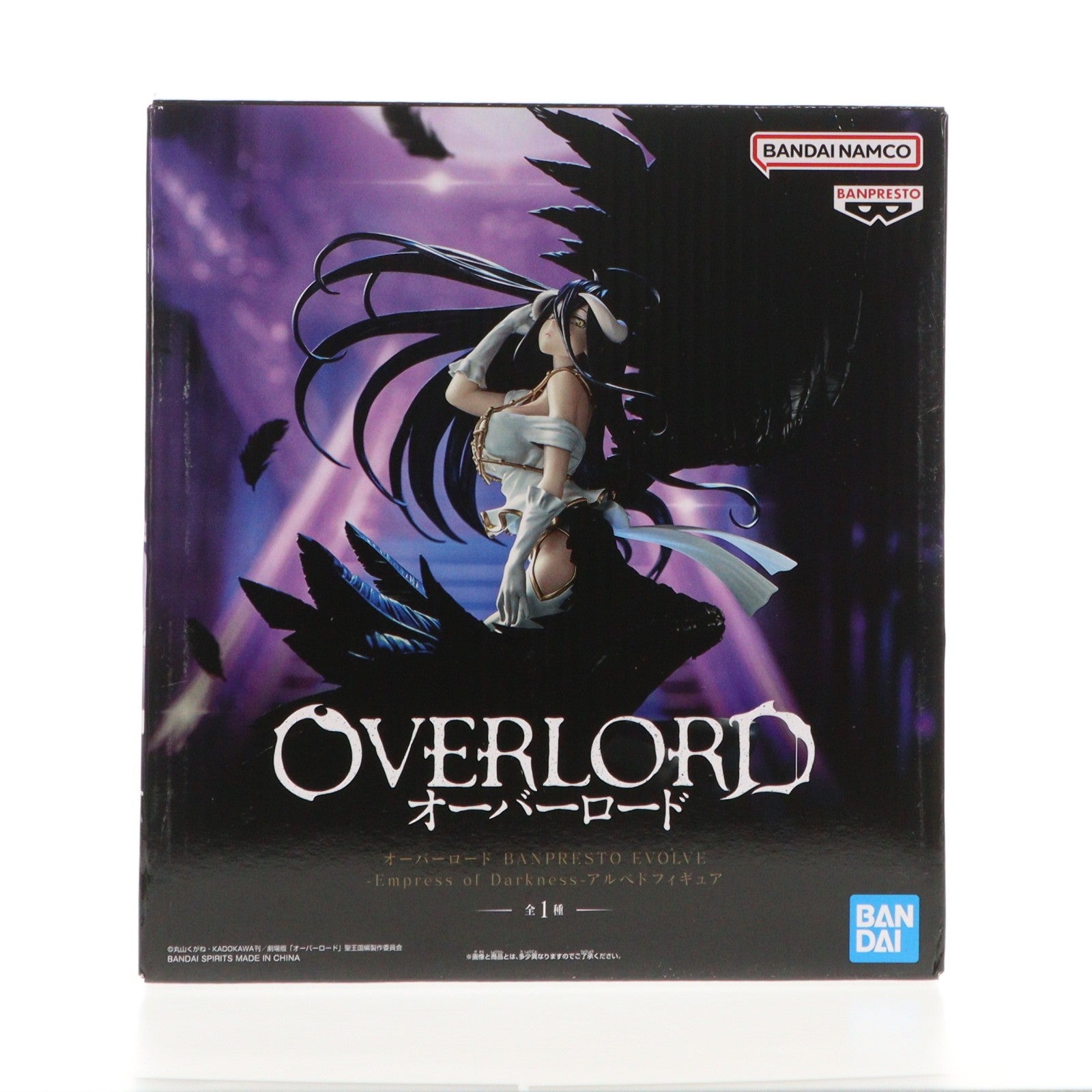 【中古即納】[FIG] アルベド オーバーロード BANPRESTO EVOLVE-Empress of Darkness-アルベドフィギュア プライズ(2799750) バンプレスト(20251211)