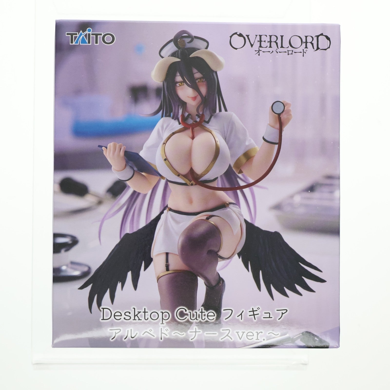 【中古即納】[FIG] アルベド オーバーロード Desktop Cute フィギュア アルベド～ナースver.～ プライズ(451971600) タイトー(20251231)