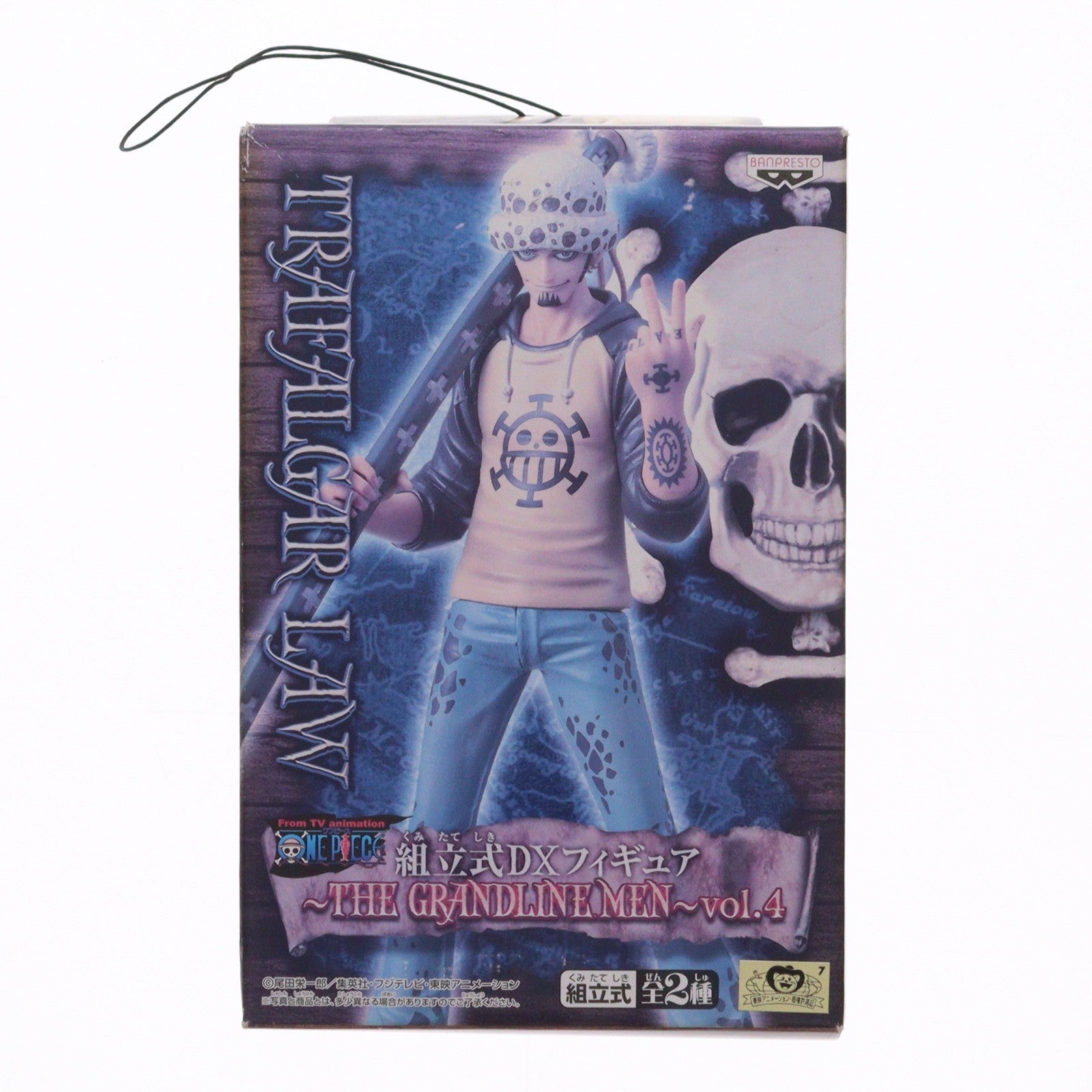 【中古即納】[FIG] トラファルガー・ロー ワンピース 組立式DXフィギュア～THE GRANDLINE MEN～vol.4 ONE PIECE プライズ バンプレスト(20100630)