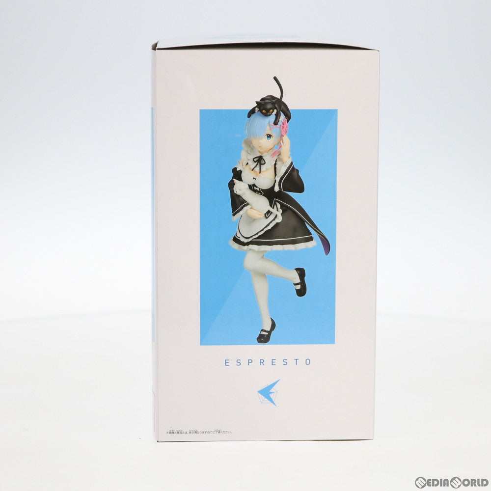 【中古即納】[FIG] レム ESPRESTO-Choosing a texture suitable-レム Re:ゼロから始める異世界生活 フィギュア プライズ(82233) バンプレスト(20200731)