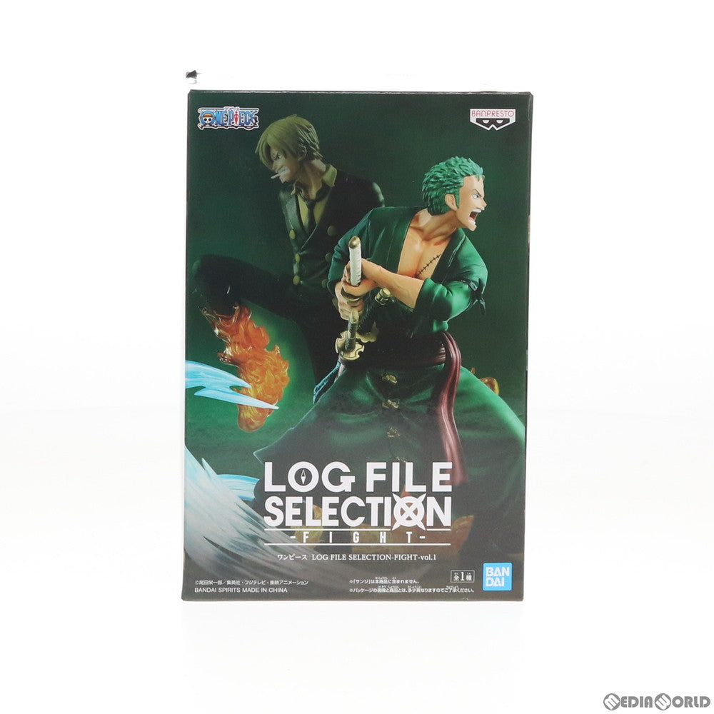 【中古即納】[FIG] ロロノア・ゾロ ワンピース LOG FILE SELECTION-FIGHT-vol.1 ONE PIECE フィギュア プライズ(82451) バンプレスト(20201130)