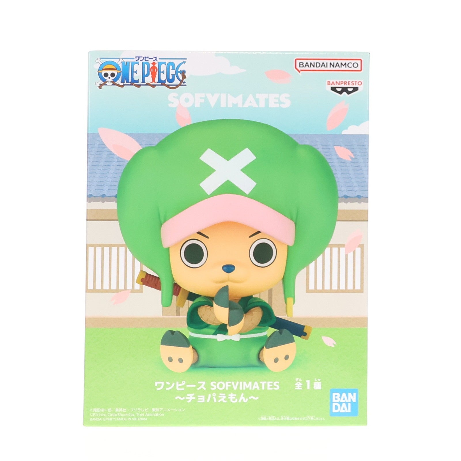 【中古即納】[FIG] チョパえもん(トニートニー・チョッパー) ワンピース SOFVIMATES～チョパえもん～ ONE PIECE ソフビフィギュア プライズ(2764104) バンプレスト(20260107)