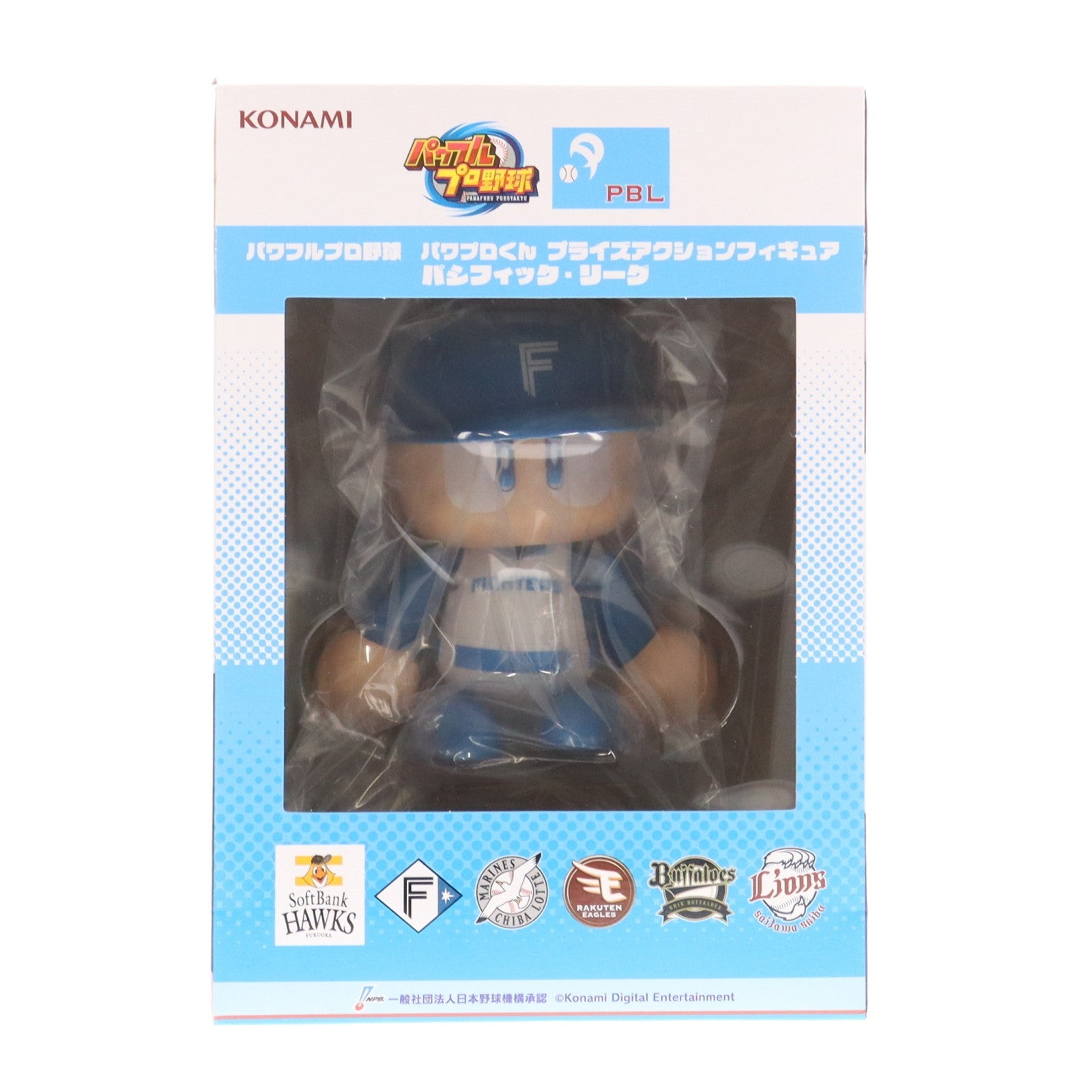 【中古即納】[FIG] パワプロくん(日本ハムファイターズ) パワフルプロ野球 プライズアクションフィギュア パシフィックリーグ プライズ コナミアミューズメント(20250717)