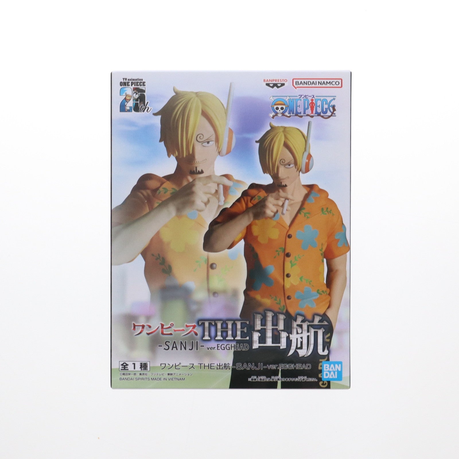 【中古即納】[FIG] サンジ ワンピース THE出航-SANJI-ver.EGGHEAD ONE PIECE フィギュア プライズ(2740097) バンプレスト(20250313)