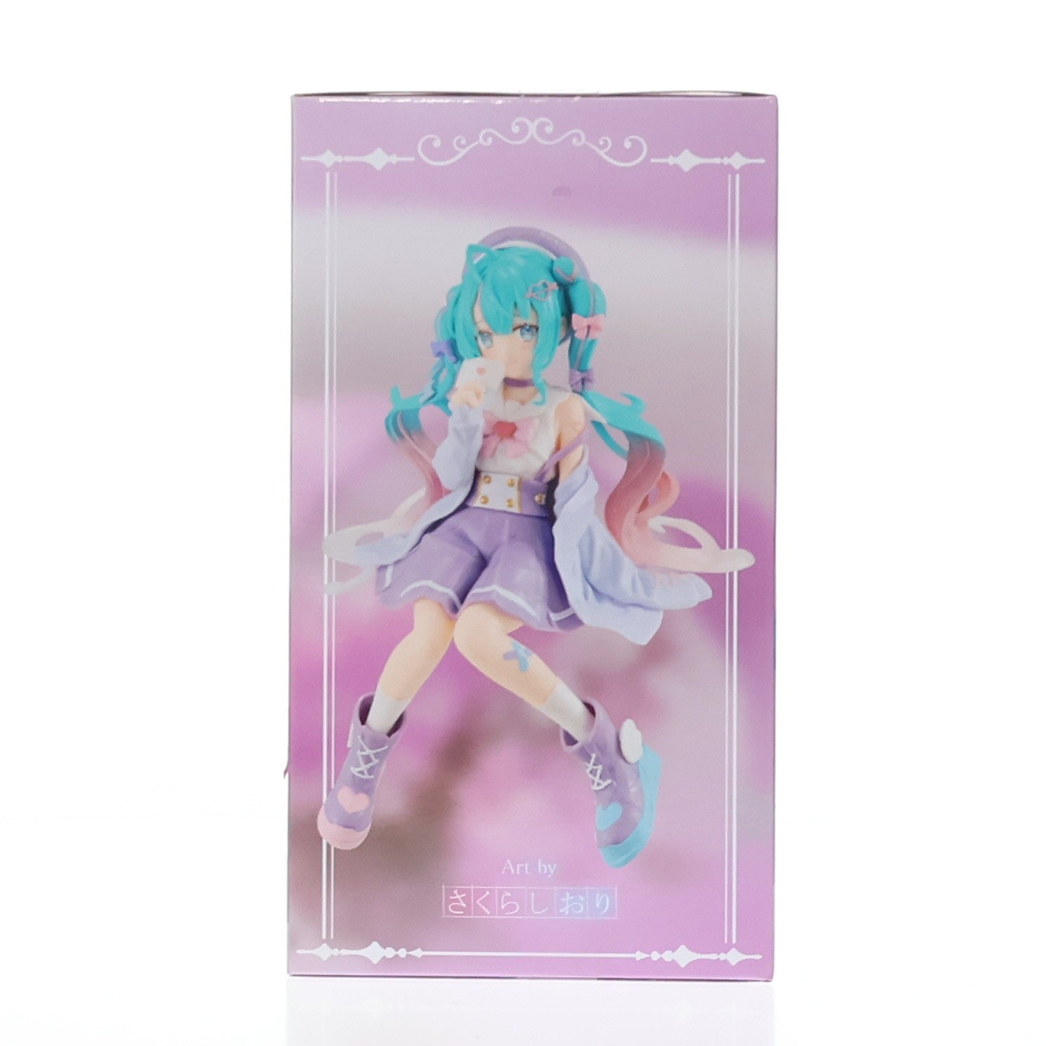 【中古即納】[FIG] 初音ミク キャラクター・ボーカル・シリーズ01 初音ミク ぬーどるストッパーフィギュア-恋するセーラー服 パープルver.- プライズ(AMU-PRZ14875) フリュー(20230430)