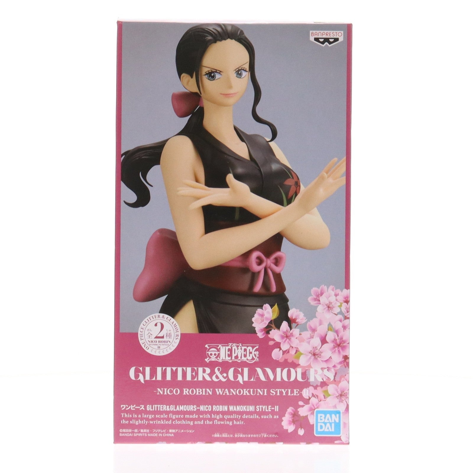 【中古即納】[FIG] ニコ・ロビン B(羽織無し) ワンピース GLITTER&GLAMOURS -NICO ROBIN WANOKUNI STYLE-II ONE PIECE フィギュア プライズ(2580787) バンプレスト(20220630)