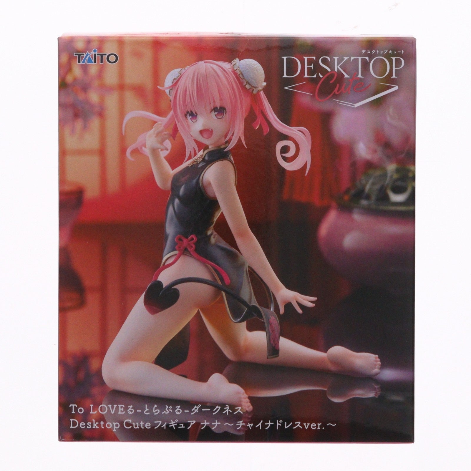 【中古即納】[FIG] ナナ・アスタ・デビルーク To LOVEる-とらぶる-ダークネス Desktop Cute フィギュア ナナ～チャイナドレスver.～ プライズ(451993200) タイトー(20260117)