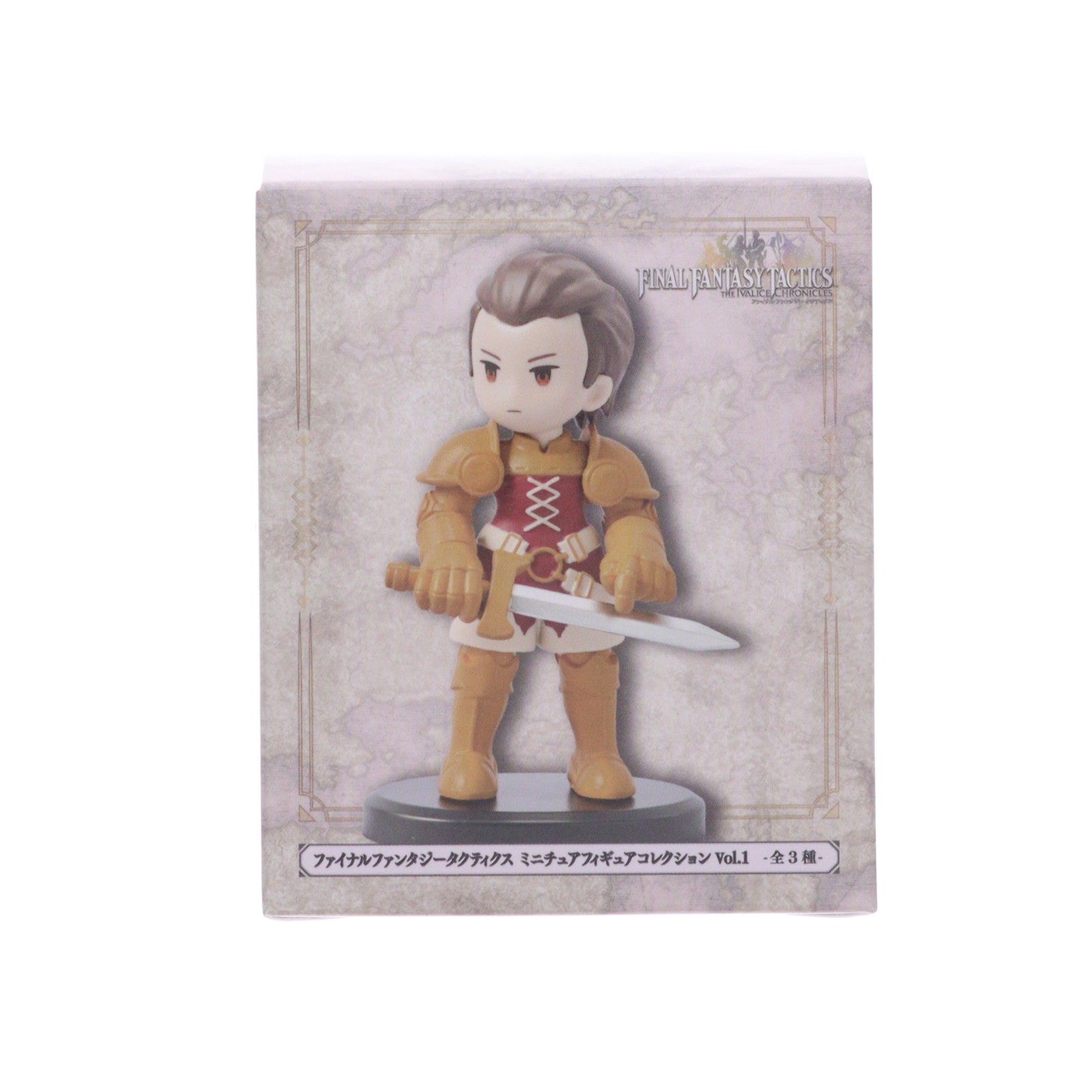 【中古即納】[FIG] 騎士ディリータ・ハイラル ファイナルファンタジータクティクス ミニチュアフィギュアコレクション Vol.1 プライズ(451978600) タイトー(20260110)