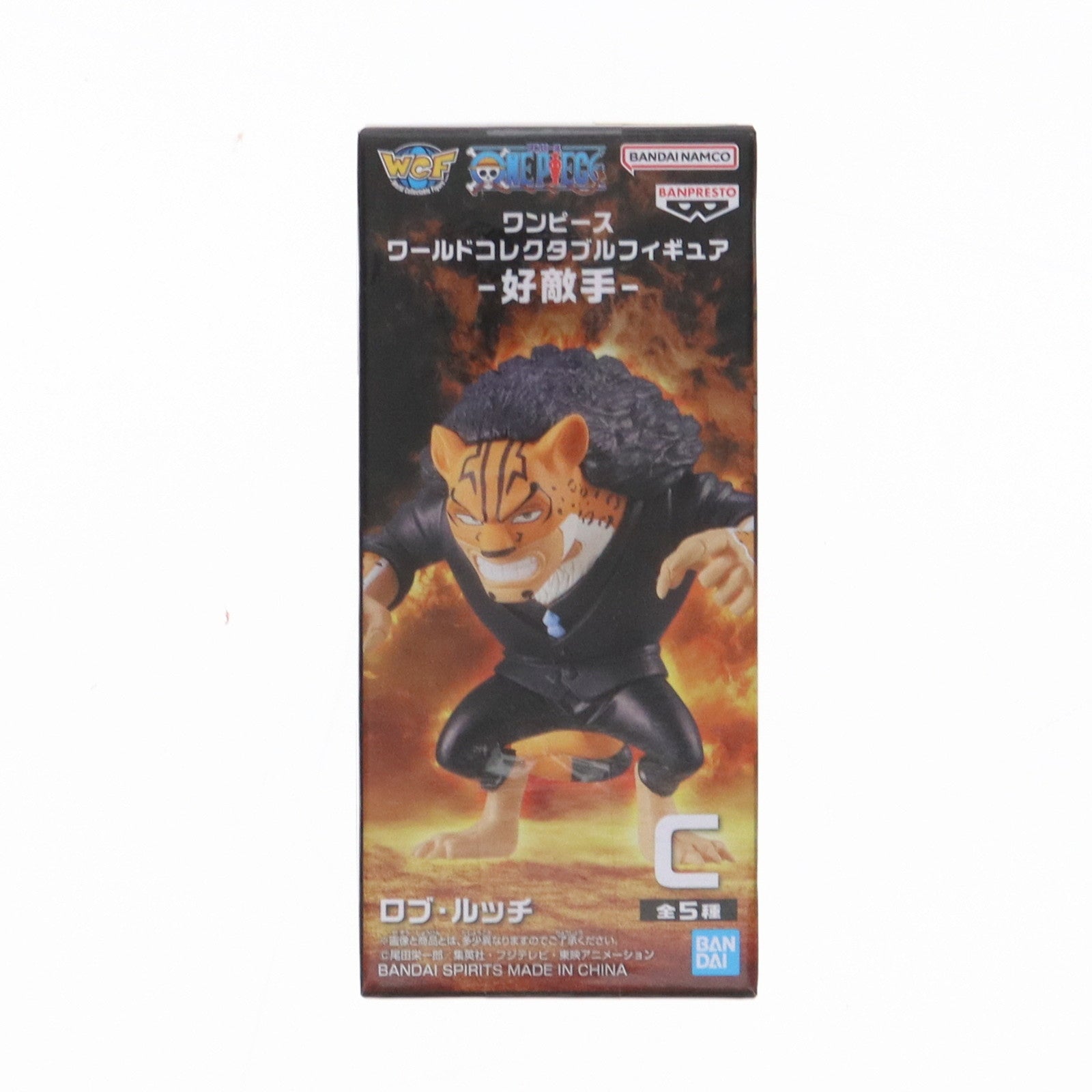 【中古即納】[FIG] ロブ・ルッチ ワンピース ワールドコレクタブルフィギュア-好敵手- ONE PIECE プライズ(2728306) バンプレスト(20241231)