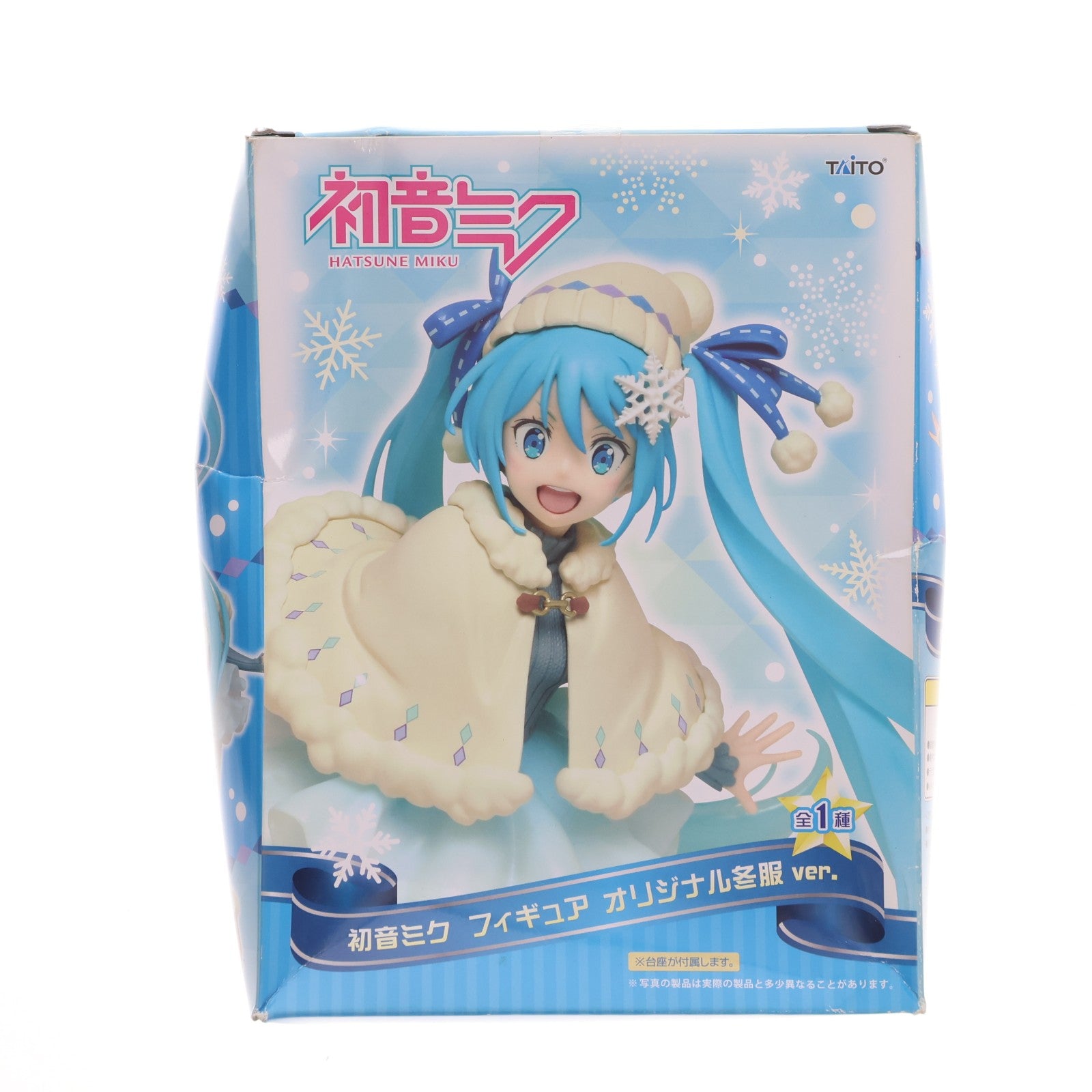 【中古即納】[FIG] 初音ミク フィギュア オリジナル冬服ver. キャラクター・ボーカル・シリーズ01 初音ミク プライズ(459954900) タイトー(20161231)