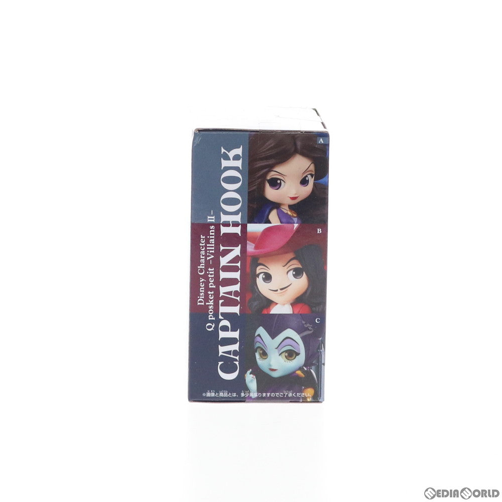 【中古即納】[FIG] フック船長 Disney Character Q posket petit -Villains II- ピーターパン フィギュア プライズ(39608) バンプレスト(20190831)