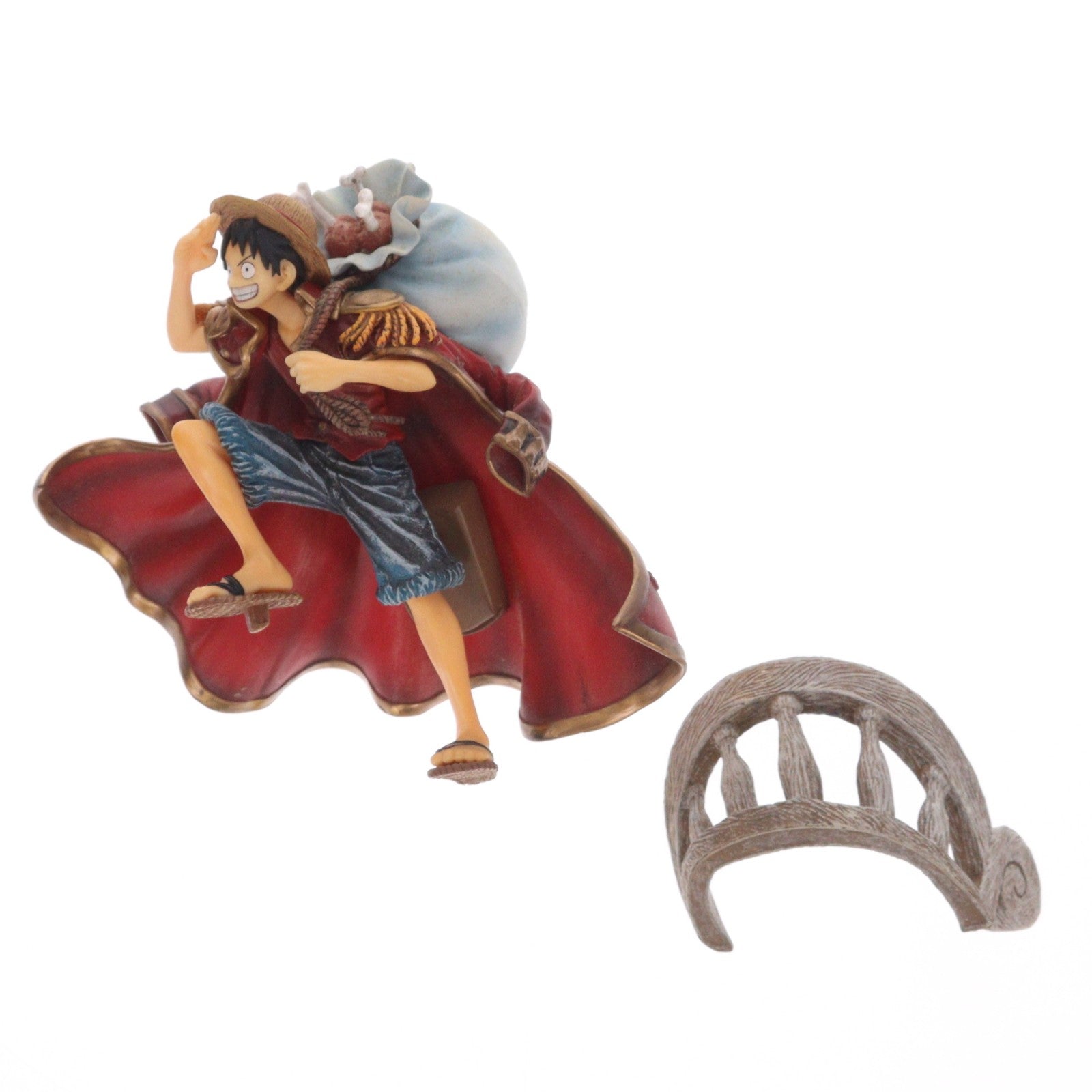 【中古即納】[FIG] モンキー・D・ルフィ ワンピース Scultures 造形王頂上決戦 vol.2 ONE PIECE フィギュア プライズ(48057) バンプレスト(20120920)
