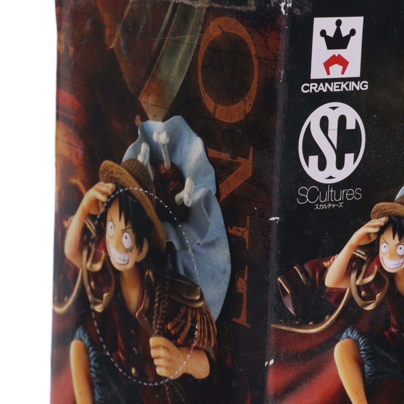 【中古即納】[FIG] モンキー・D・ルフィ ワンピース Scultures 造形王頂上決戦 vol.2 ONE PIECE フィギュア プライズ(48057) バンプレスト(20120920)