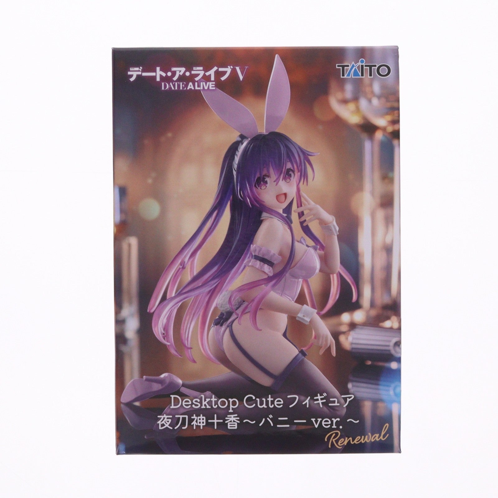 【中古即納】[FIG] 夜刀神十香(やとがみとおか) デート・ア・ライブV Desktop Cute フィギュア 夜刀神十香～バニーver.～Renewal プライズ(451998300) タイトー(20260215)