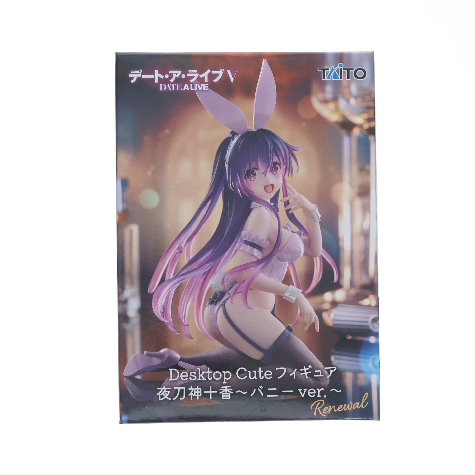 【中古即納】[FIG] 夜刀神十香(やとがみとおか) デート・ア・ライブV Desktop Cute フィギュア 夜刀神十香～バニーver.～Renewal プライズ(451998300) タイトー(20260215)