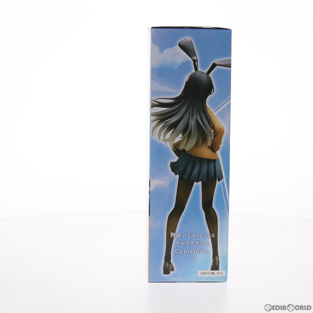 【中古即納】[FIG] 桜島麻衣(さくらじままい) 青春ブタ野郎はバニーガール先輩の夢を見ない Coreful フィギュア 桜島麻衣～制服バニーver.～ プライズ(451341100) タイトー(20210920)