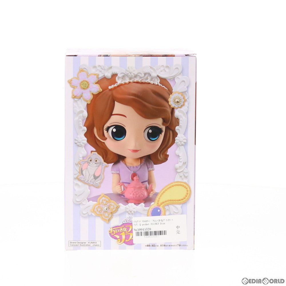 【中古即納】[FIG] ソフィア(B パステルカラー) Q posket SUGIRLY Disney Characters -Sofia- ちいさなプリンセス ソフィア フィギュア プライズ(39273) バンプレスト(20190420)