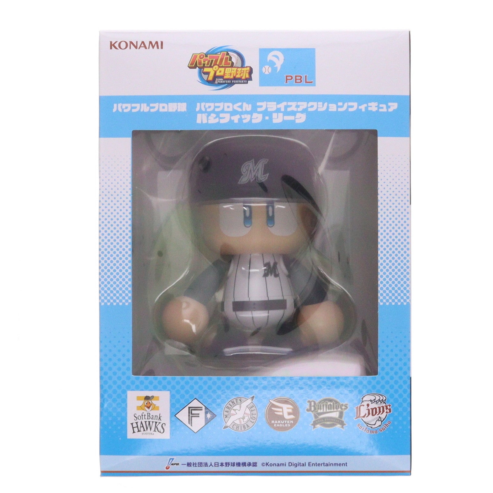 【中古即納】[FIG] パワプロくん(千葉ロッテマリーンズ) パワフルプロ野球 プライズアクションフィギュア パシフィックリーグ コナミアミューズメント(20250717)