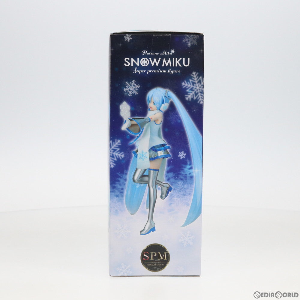 【中古即納】[FIG] 初音ミク ～雪ミクスカイタウンVer.～ VOCALOID(ボーカロイド) スーパープレミアムフィギュア『SNOW MIKU』 プライズ(1047281) セガ(20201231)