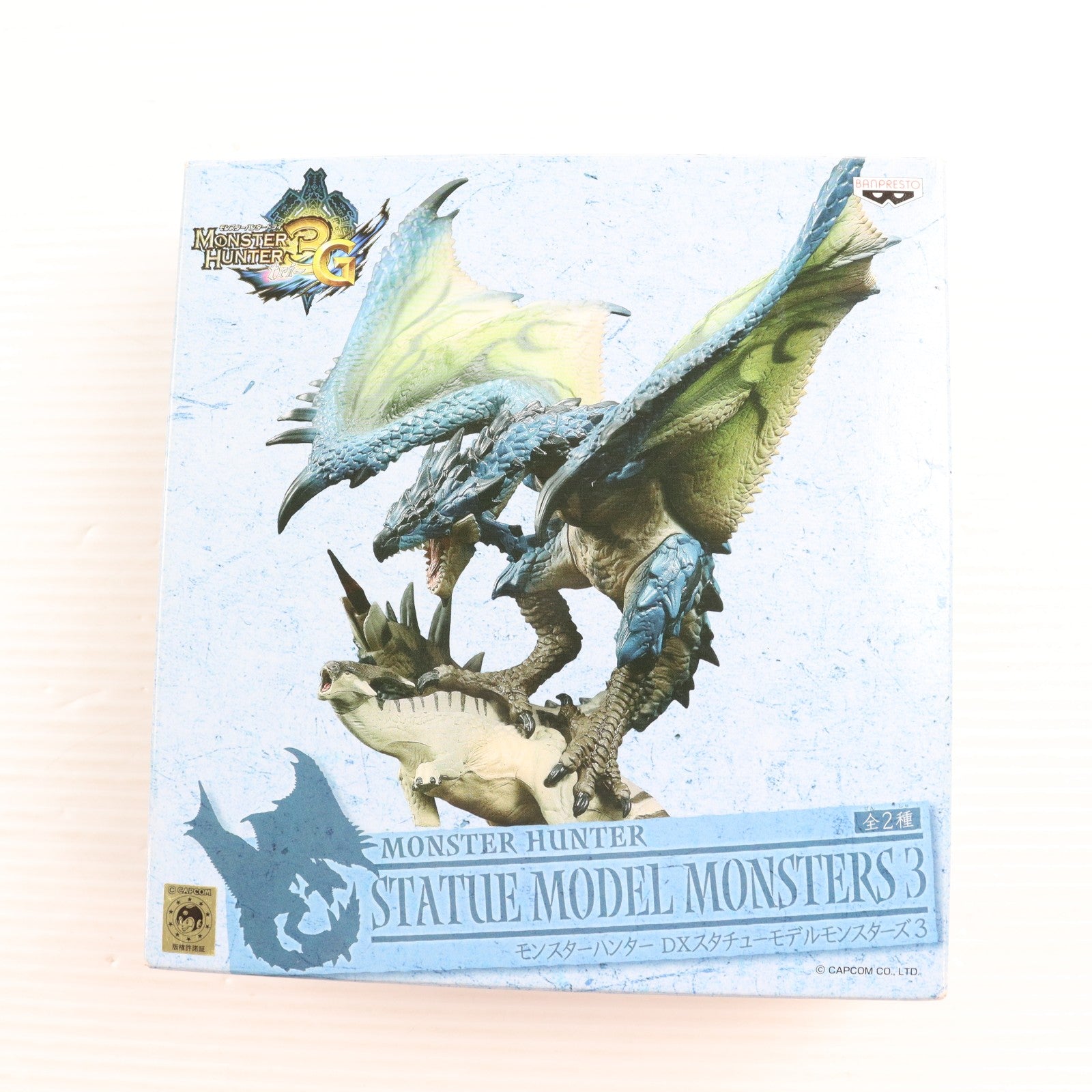 【中古即納】[FIG] リオレウス亜種 モンスターハンター DXスタチューモデルモンスターズ3 フィギュア プライズ(47873) バンプレスト(20120531)