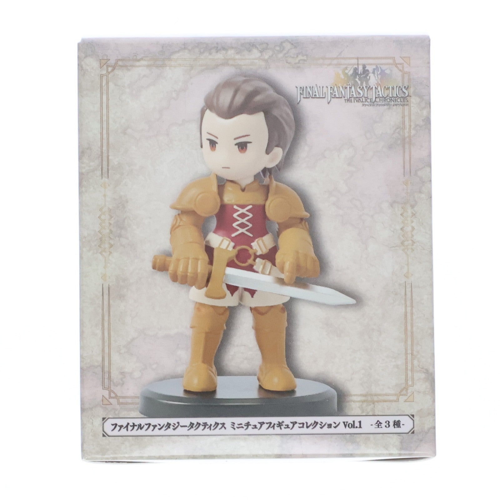 【中古即納】[FIG] 騎士ディリータ・ハイラル ファイナルファンタジータクティクス ミニチュアフィギュアコレクション Vol.1 プライズ(451978600) タイトー(20260110)