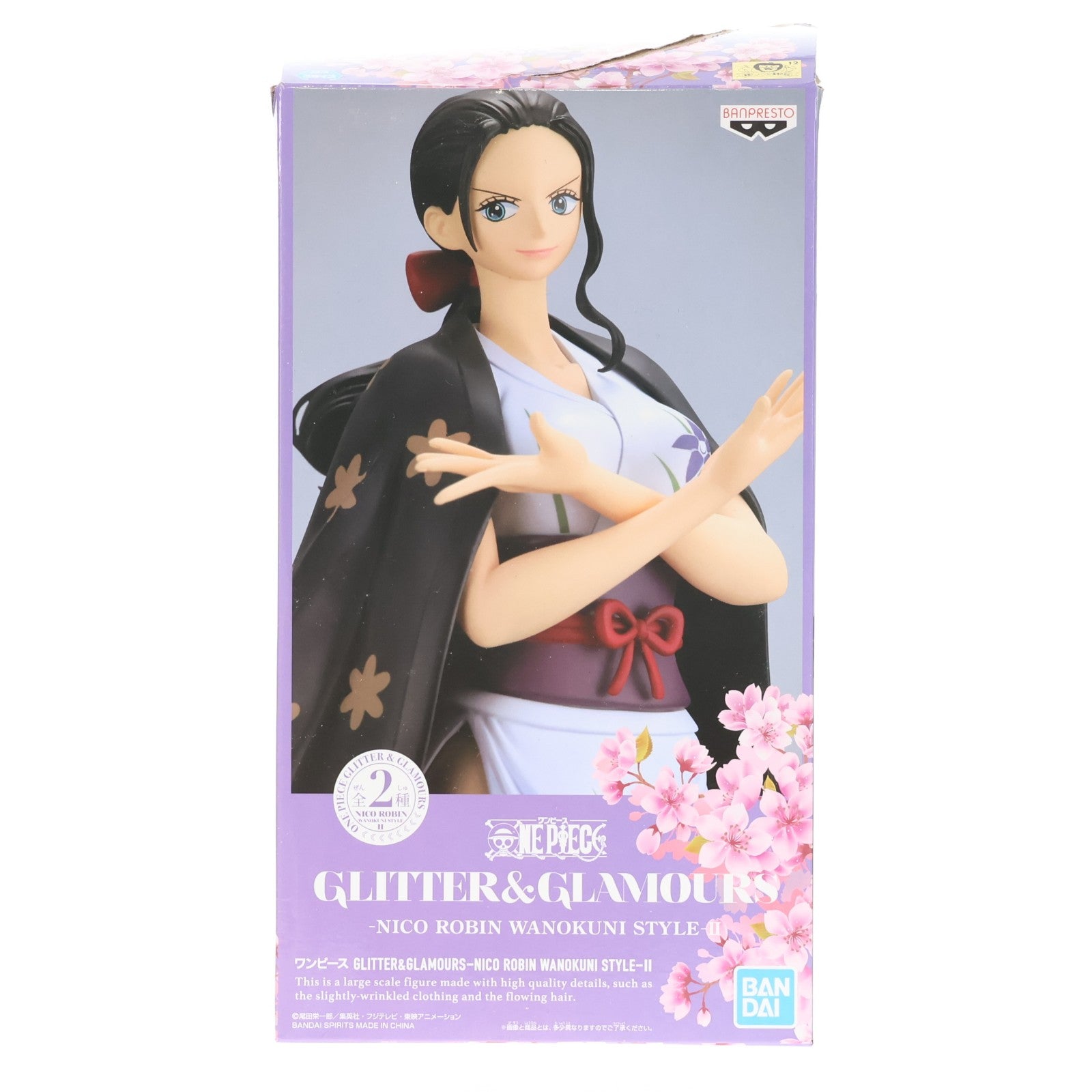 【中古即納】[FIG] ニコ・ロビン A(羽織あり) ワンピース GLITTER&GLAMOURS -NICO ROBIN WANOKUNI STYLE-II ONE PIECE フィギュア プライズ(2580787) バンプレスト(20220630)