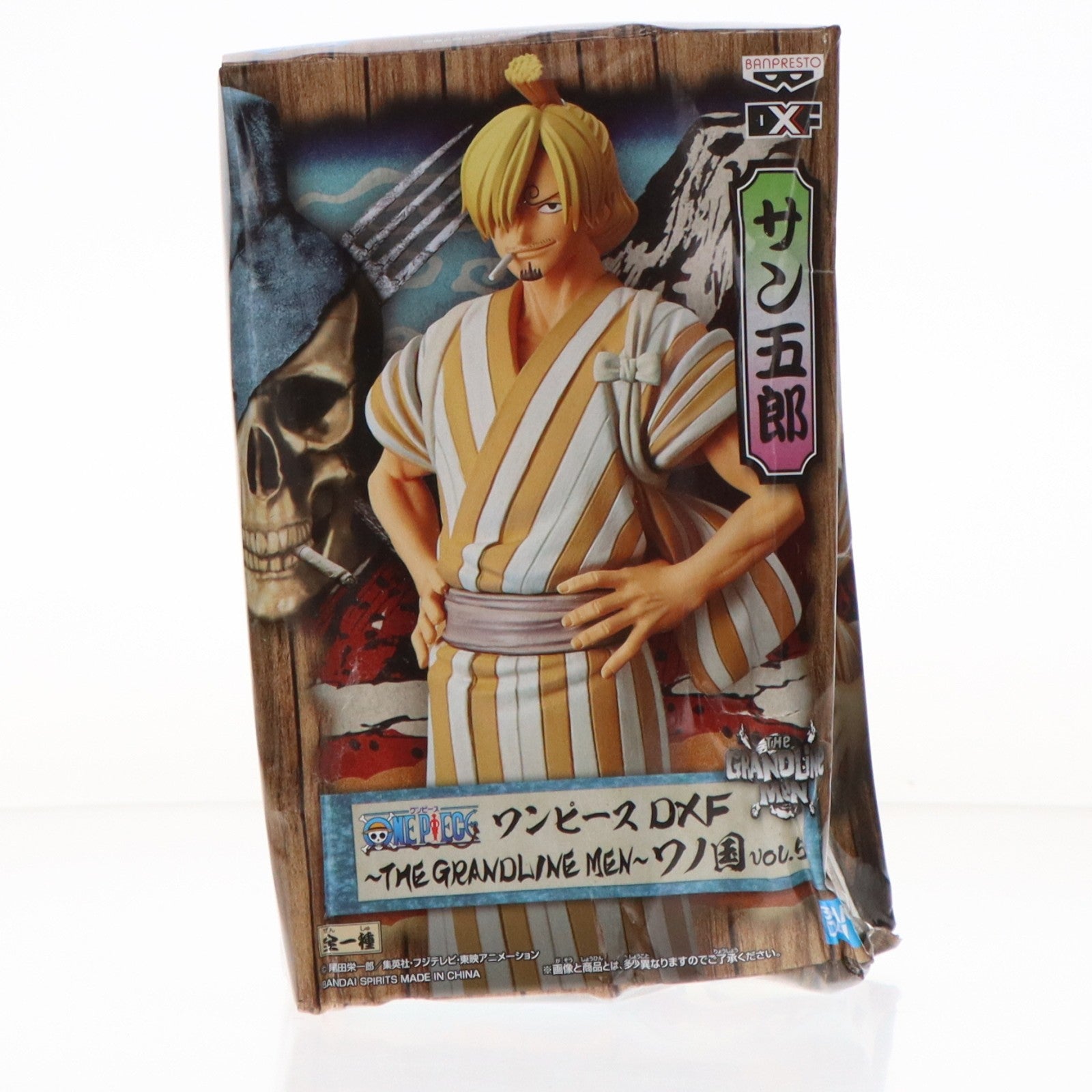 【中古即納】[FIG] サン吾郎(サンジ) ワンピース DXF～THE GRANDLINE MEN～ワノ国 vol.5 ONE PIECE フィギュア プライズ(81929) バンプレスト(20200331)