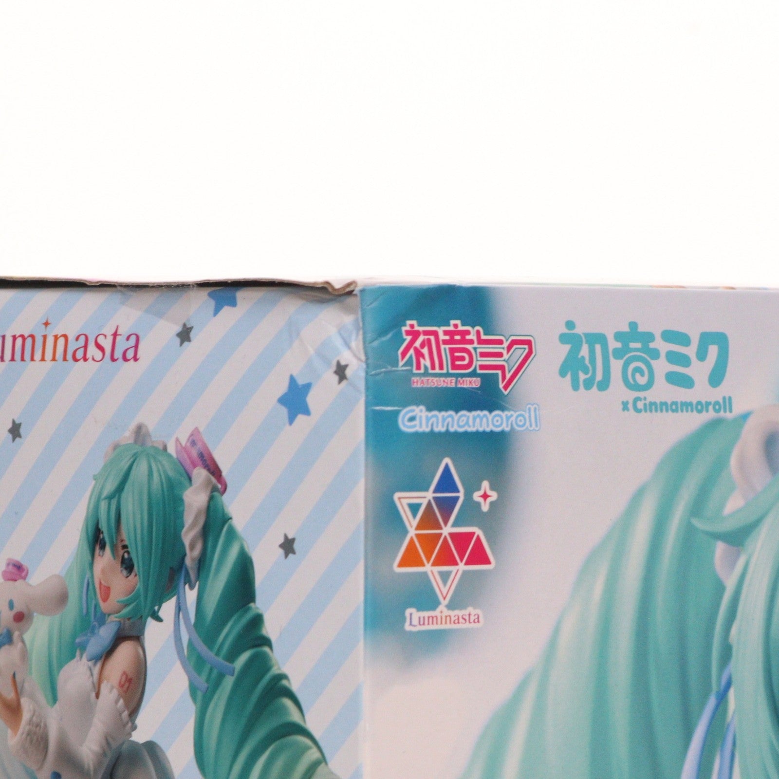 【中古即納】[FIG] 初音ミク×シナモロール 初音ミクシリーズ Luminasta『初音ミク×シナモロール』ホワイトドレスVer. フィギュア プライズ(1115674) セガ(20241231)