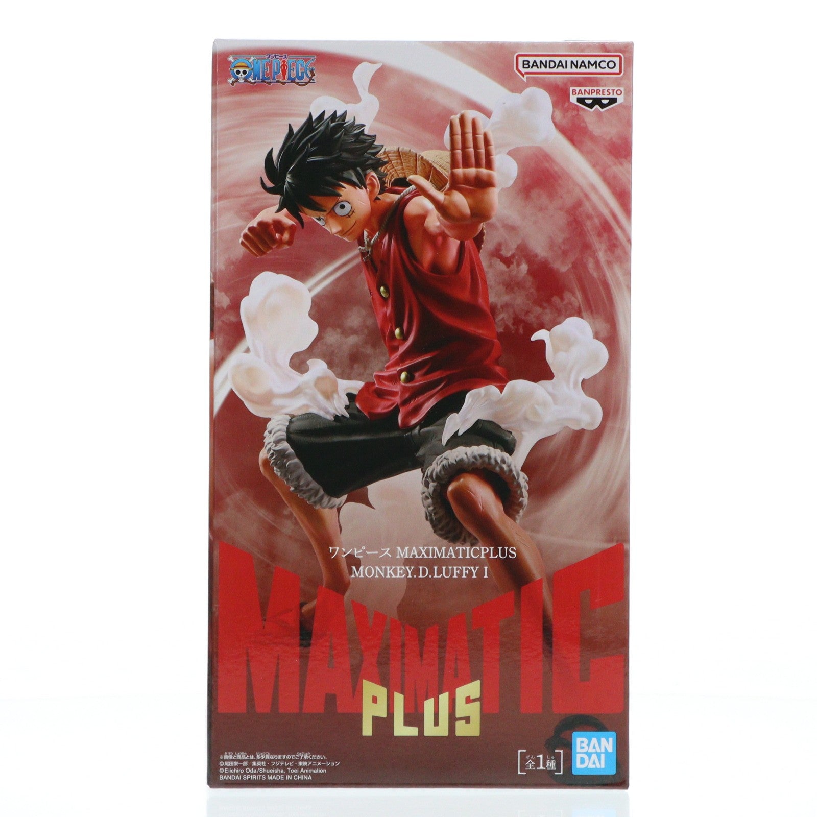 【中古即納】[FIG] モンキー・D・ルフィ ワンピース MAXIMATICPLUS MONKEY.D.LUFFY I ONE PIECE フィギュア プライズ(2800213) バンプレスト(20260210)