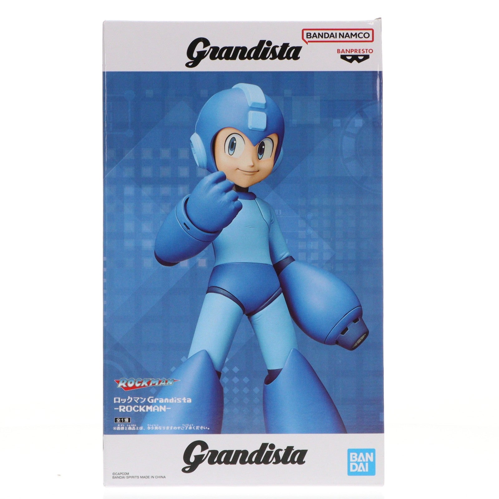 【中古即納】[FIG] ロックマン Grandista-ROCKMAN- フィギュア プライズ(2803892) バンプレスト(20260305)