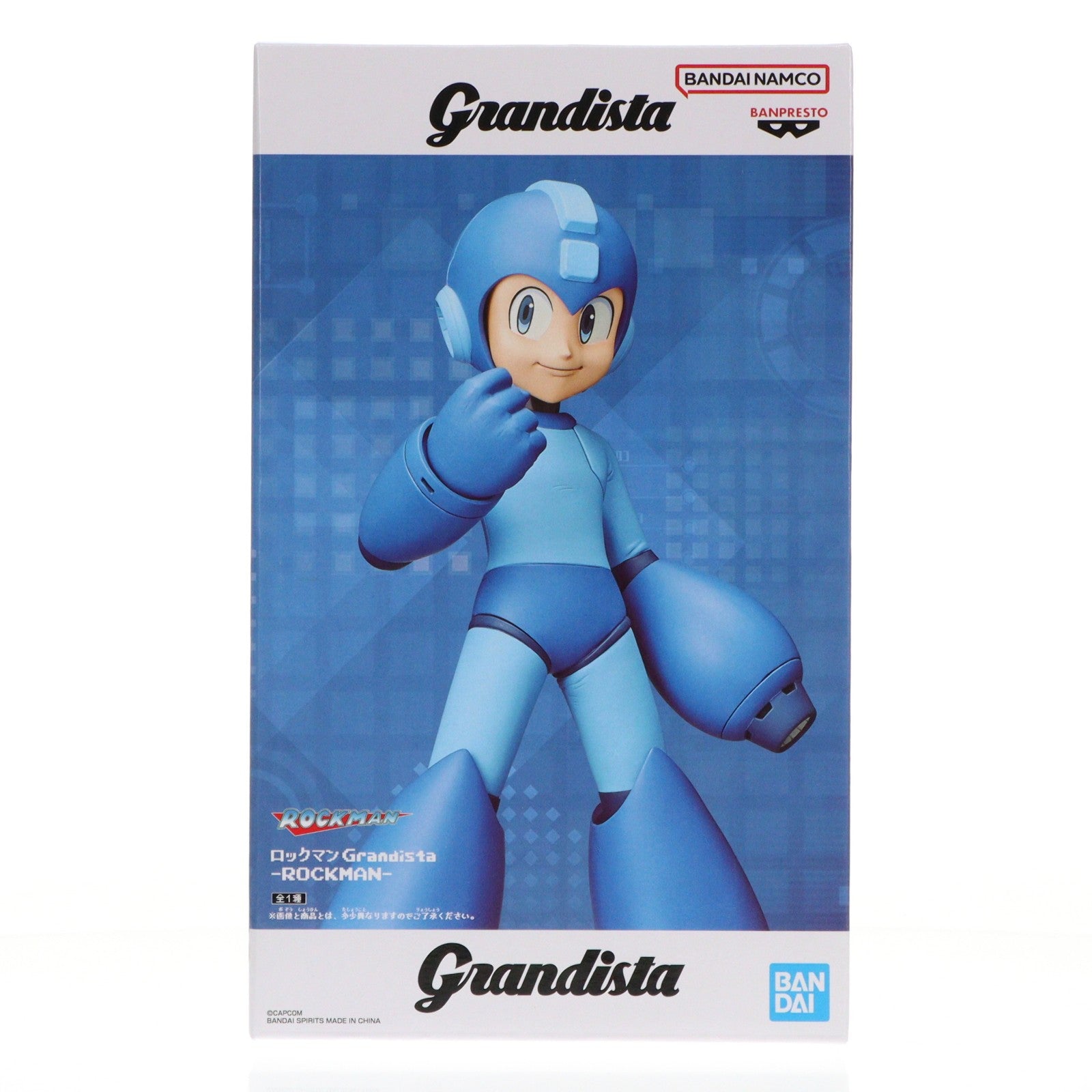 【中古即納】[FIG] ロックマン Grandista-ROCKMAN- フィギュア プライズ(2803892) バンプレスト(20260305)