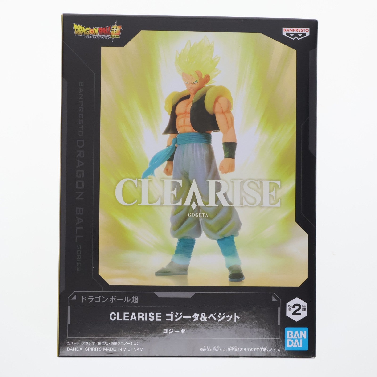 【中古即納】[FIG] 超サイヤ人ゴジータ ドラゴンボール超 CLEARISE ゴジータ&ベジット フィギュア プライズ(2825153) バンプレスト(20260305)