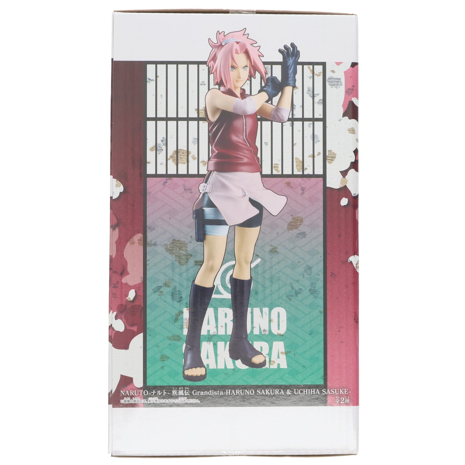 【中古即納】[FIG] 春野サクラ(はるのさくら) NARUTO-ナルト- 疾風伝 Grandista-HARUNO SAKURA & UCHIHA SASUKE- フィギュア プライズ(2763793) バンプレスト(20260317)