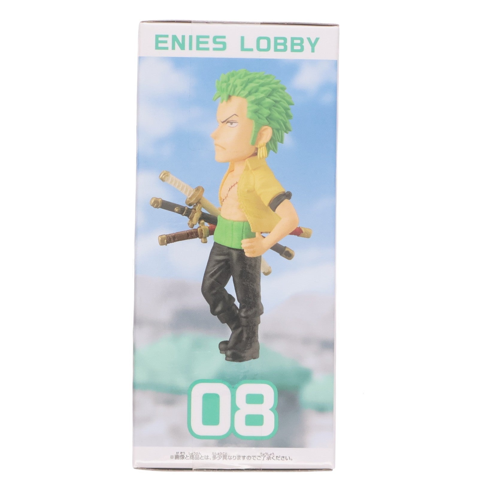 【中古即納】[FIG] ロロノア・ゾロ ワンピース ワールドコレクタブルフィギュア -エニエス・ロビー2- ONE PIECE プライズ(2735624) バンプレスト(20250420)