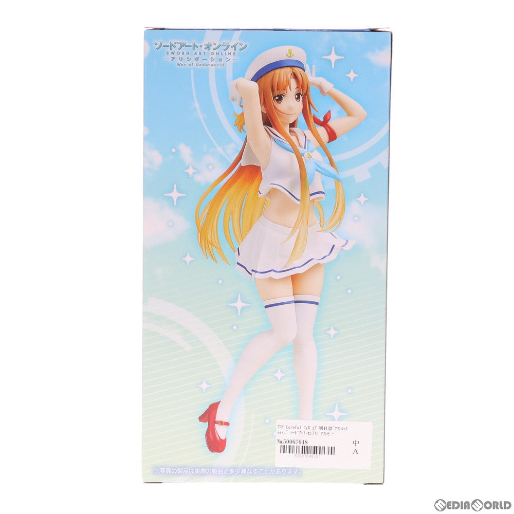 【中古即納】[FIG] アスナ ソードアート・オンライン アリシゼーション War of Underworld Coreful フィギュア 明日奈～マリンルックver.～ プライズ(451314300/454335600) タイトー(20210531)