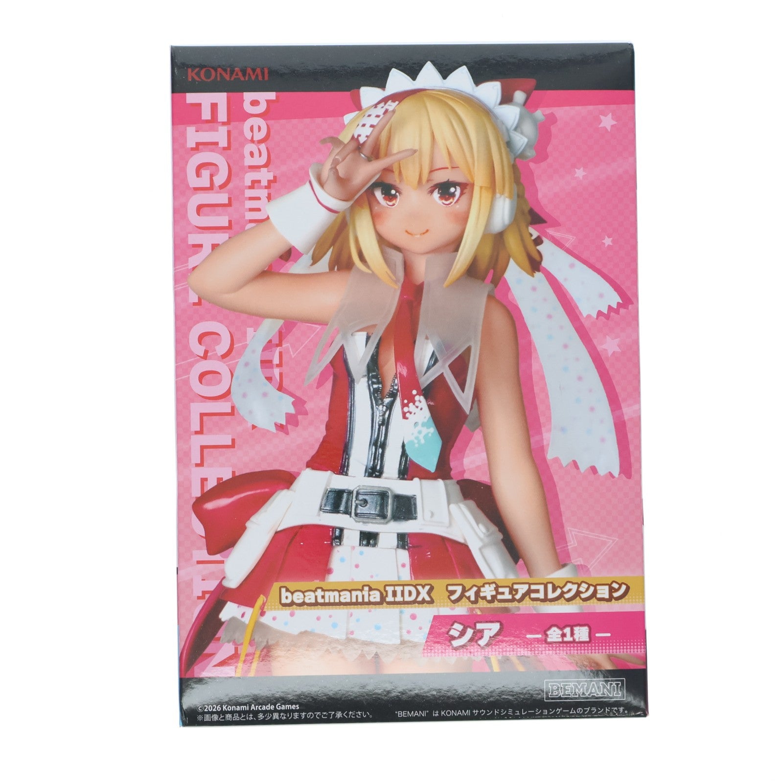 【中古即納】[FIG] シア beatmania IIDX(ビートマニア ツーディーエックス) 32 Pinky Crush beatmania IIDX フィギュアコレクション プライズ コナミアミューズメント(20260226)