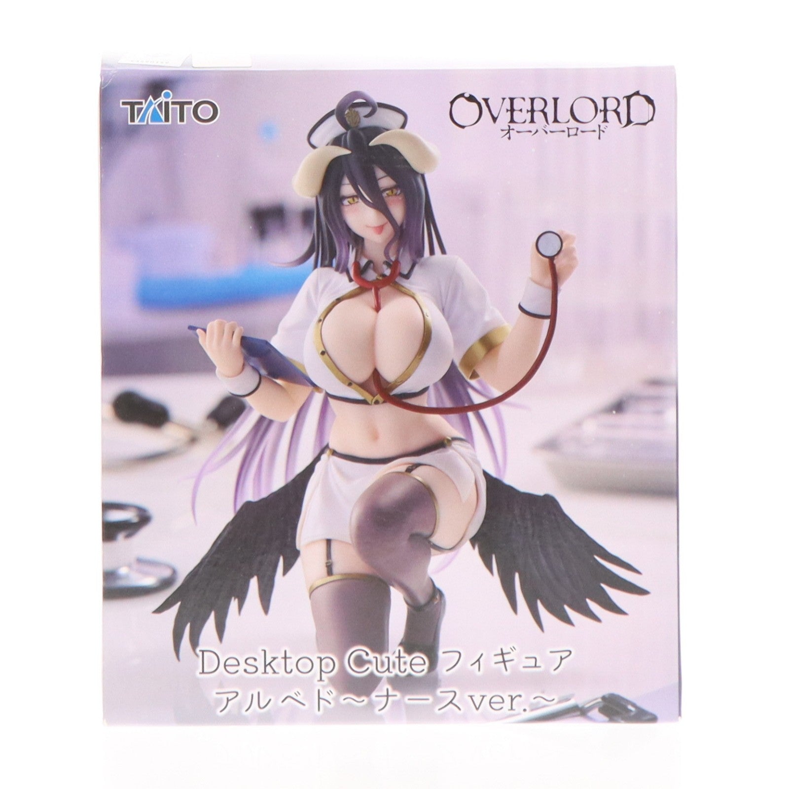 【中古即納】[FIG] アルベド オーバーロード Desktop Cute フィギュア アルベド～ナースver.～ プライズ(451971600) タイトー(20251231)