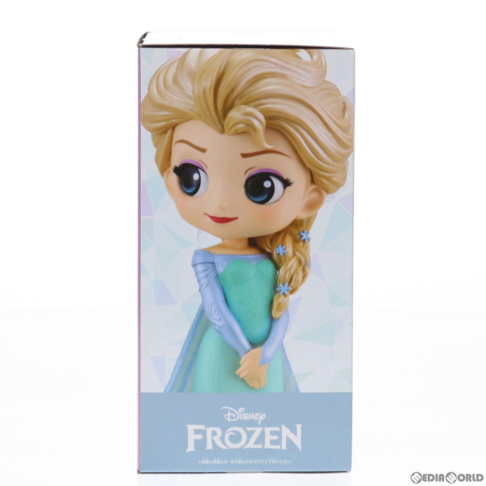 【中古即納】[FIG] エルサ アナと雪の女王 Q posket Disney Characters -Elsa- Glitter line フィギュア プライズ(2537595) バンプレスト(20210620)