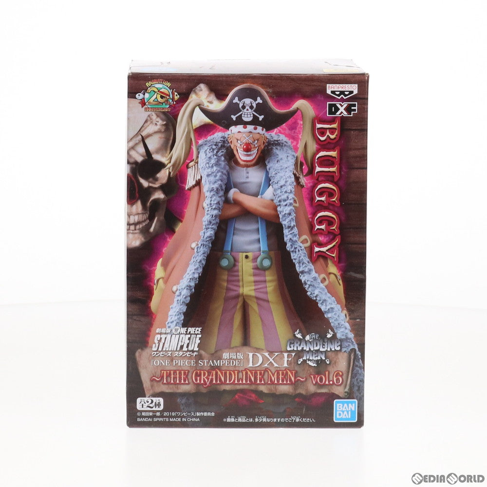 【中古即納】[FIG] バギー 劇場版 ワンピース STAMPEDE DXF～THE GRANDLINE MEN～vol.6 ONE PIECE フィギュア プライズ(39644) バンプレスト(20190930)