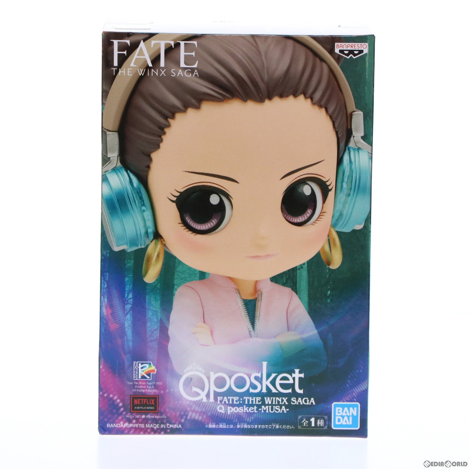 【中古即納】[FIG] ミュサ THE WINX SAGA Q posket-MUSA- ウィンクス・サーガ:宿命 フィギュア プライズ(2612615) バンプレスト(20220410)