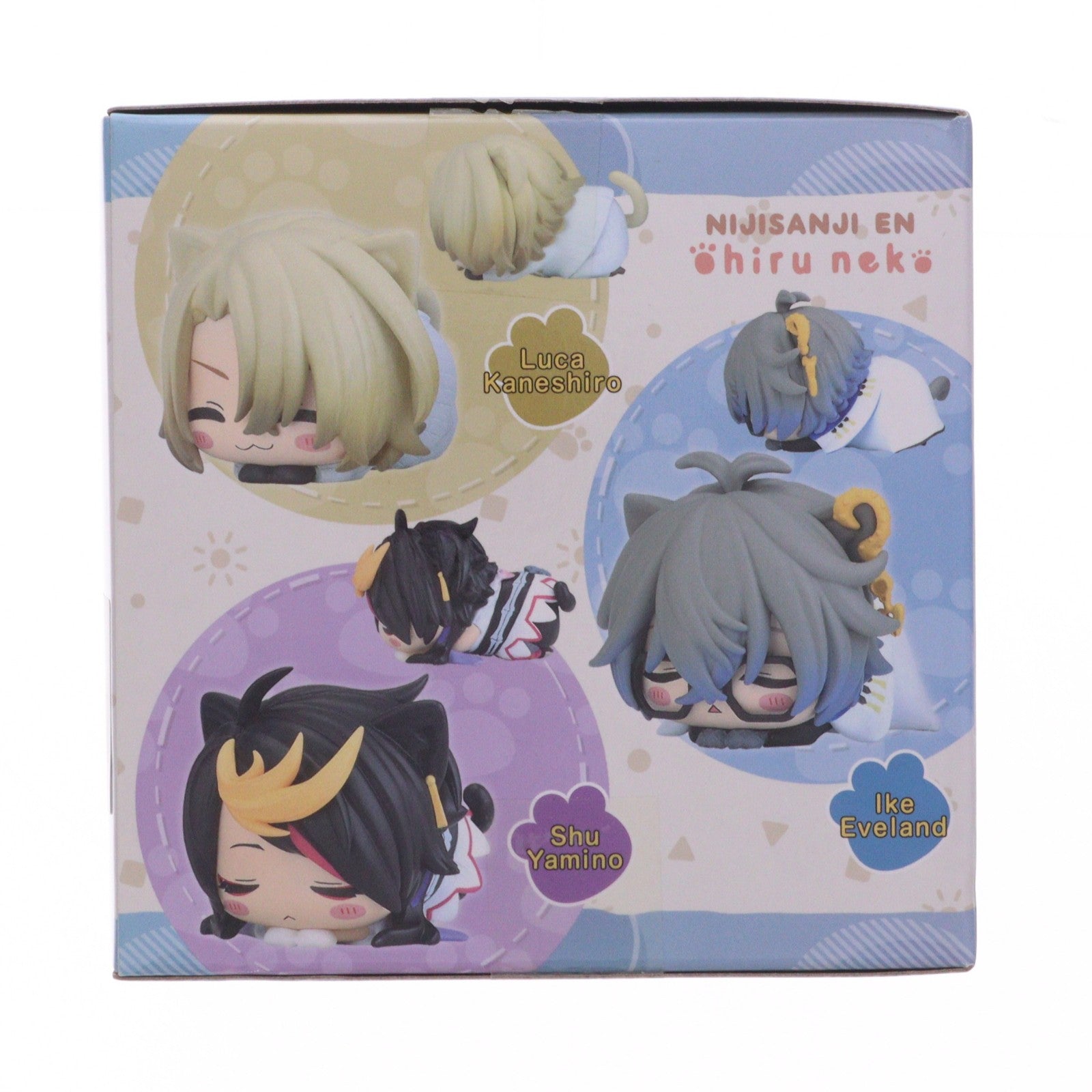 【中古即納】[FIG] アイク・イーヴランド バーチャルYouTuber にじさんじ NIJISANJI EN Luxiem おひるねこミニフィギュア『Luca Kaneshiro&Ike Eveland&Shu Yamino』(EX) プライズ(1103197) セガ(20230831)