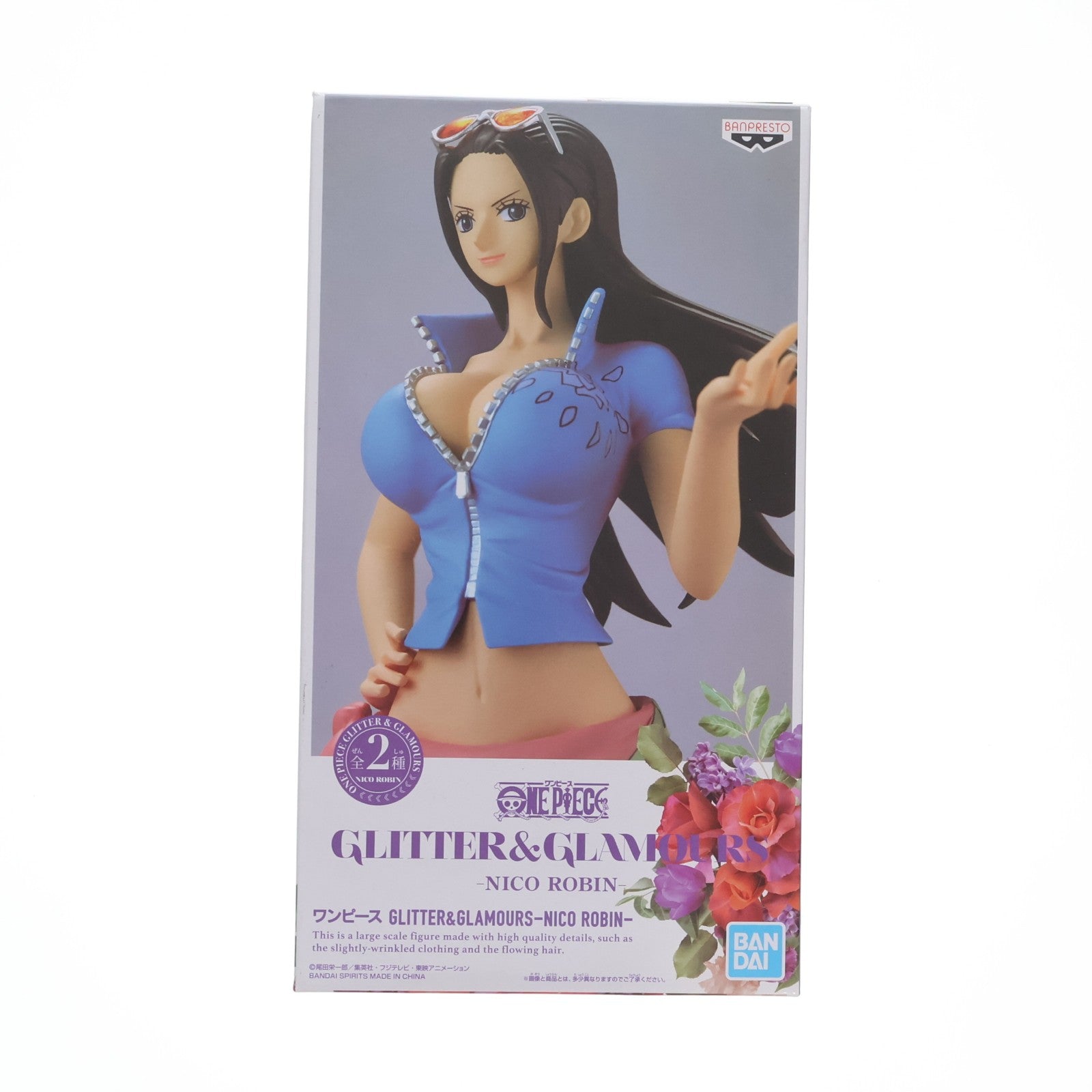 【中古即納】[FIG] ニコ・ロビン(B衣装淡) ワンピース GLITTER&GLAMOURS -NICO ROBIN- ONE PIECE フィギュア プライズ(2548172) バンプレスト(20210831)