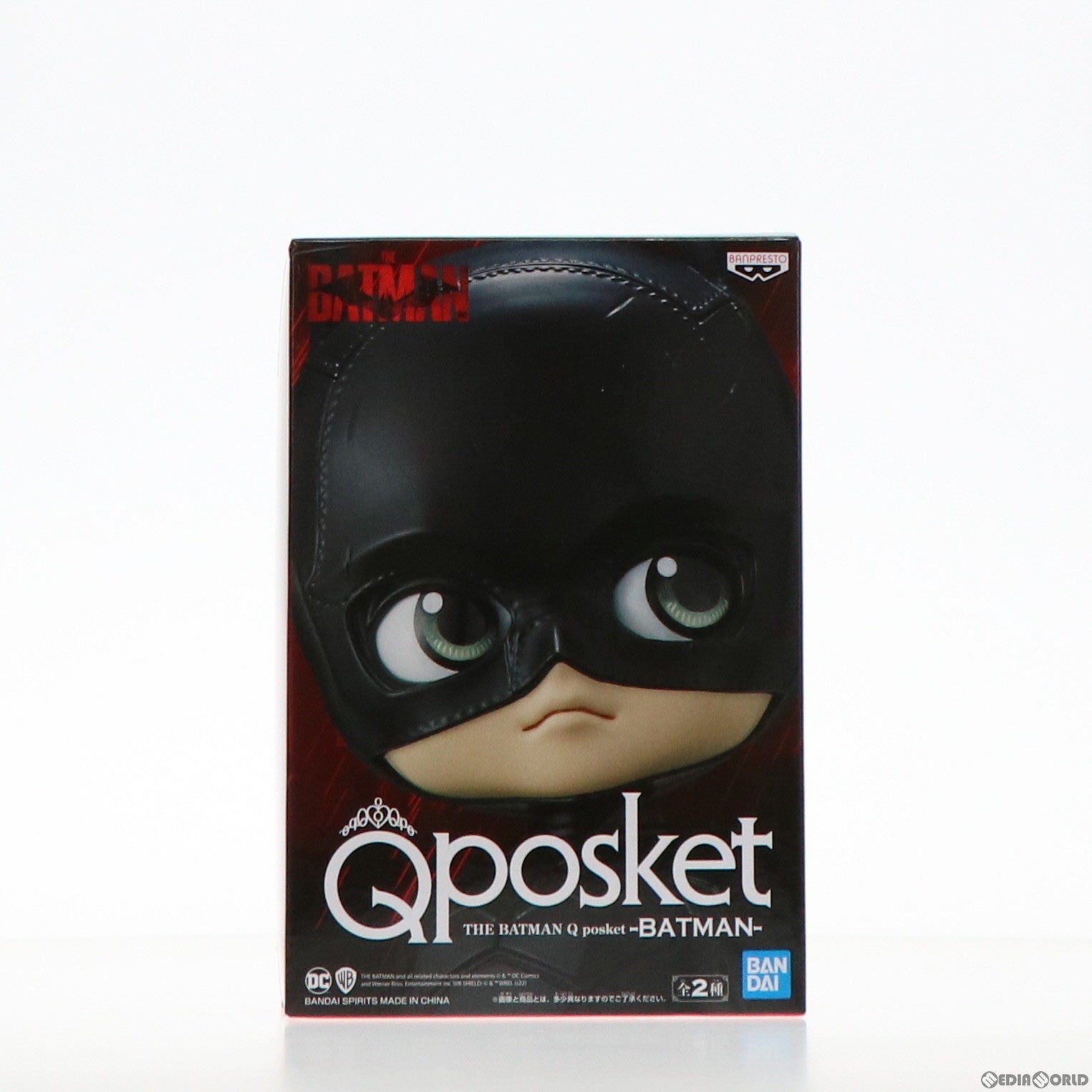 【中古即納】[FIG] バットマン A(ノーマルカラー) THE BATMAN-ザ・バットマン- Q posket-BATMAN- フィギュア プライズ(2544471) バンプレスト(20220220)