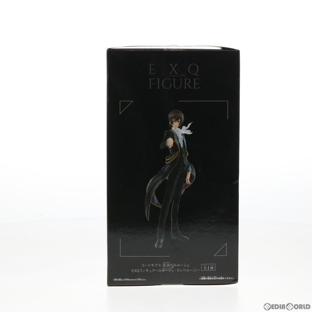【中古即納】[FIG] ルルーシュ・ランペルージ コードギアス 反逆のルルーシュ EXQフィギュア プライズ(38252) バンプレスト(20180412)